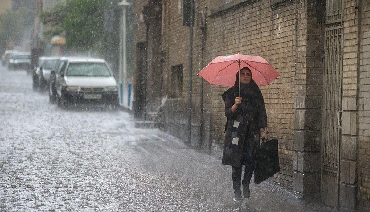 هواشناسی| رگبار باران و صاعقه در 22 استان| طوفان 5 روزه در راه کشور