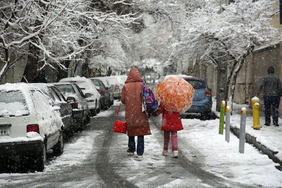 تغییرات دمایی ناگهانی | پیش‌بینی بارش برف در برخی مناطق