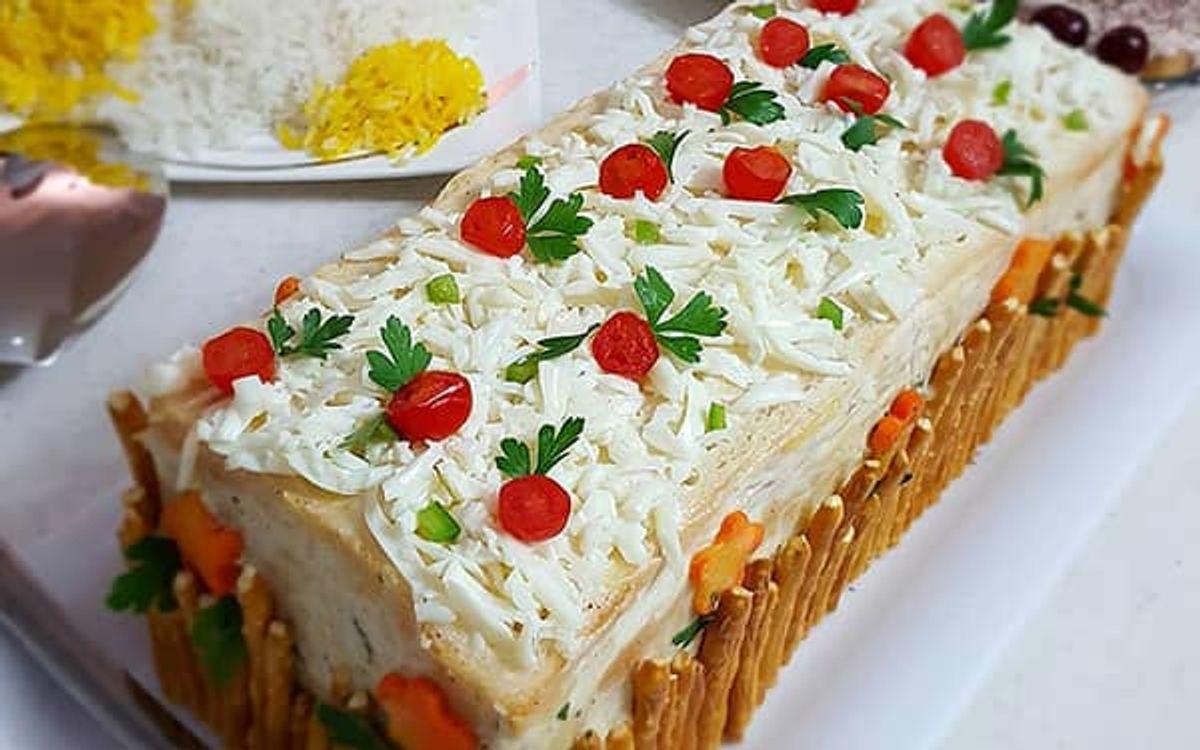 طرز تهیه کیک مرغ | با این کیک خوشمزه مجلسی مهمان هایت را سورپرایز کن