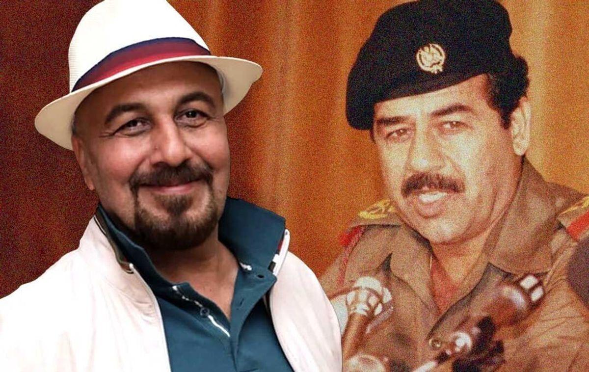 شباهت رضا عطاران به صدام حسین کار دستش داد | حضور رضا عطاران در کاخ صدام حسین