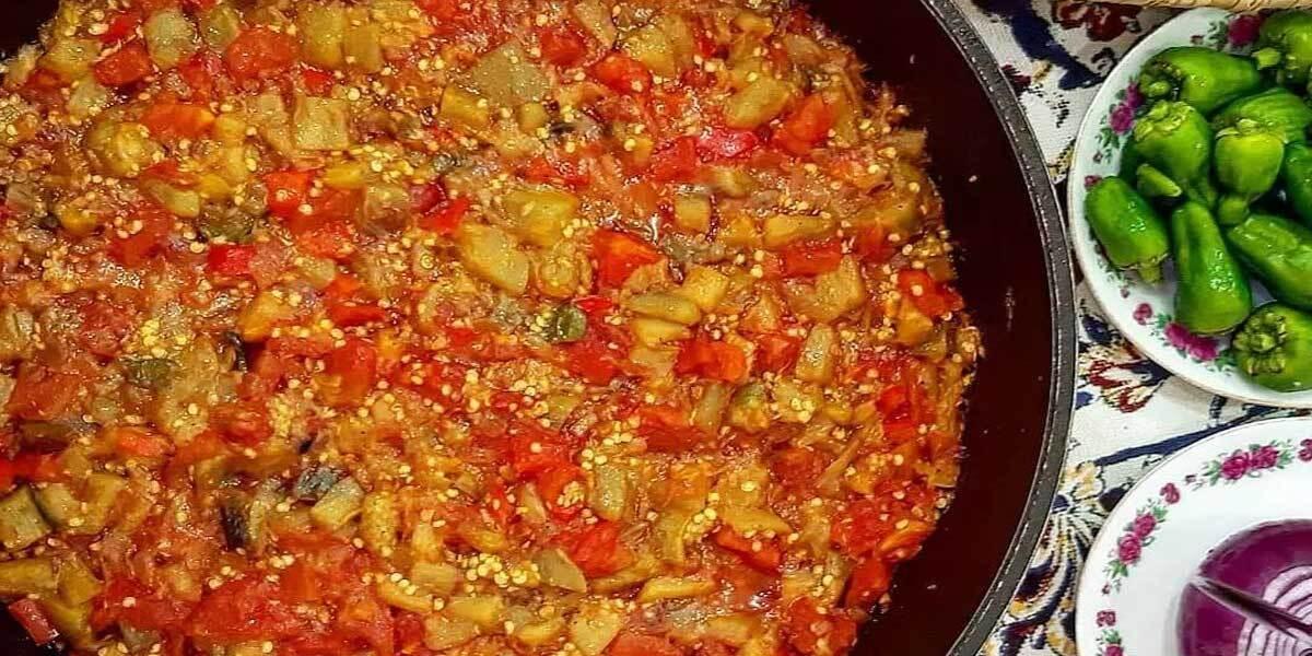 طرز تهیه املت بادمجان| یک غذای فوری و خوشمزه برای دانشجوها و کارمندها